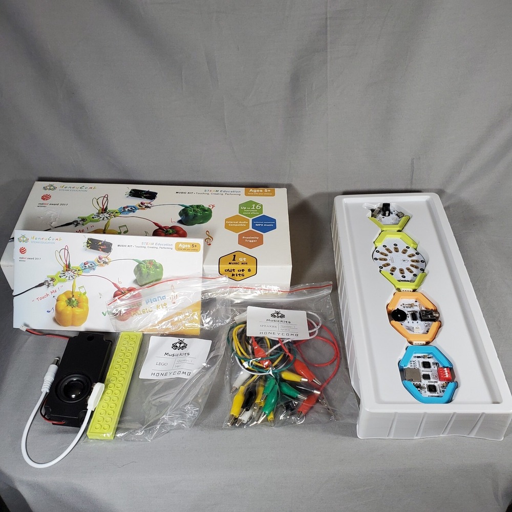 HoneyComb Steam Education Vegetable Piano Music Kit HC170302 Science Nature Toy